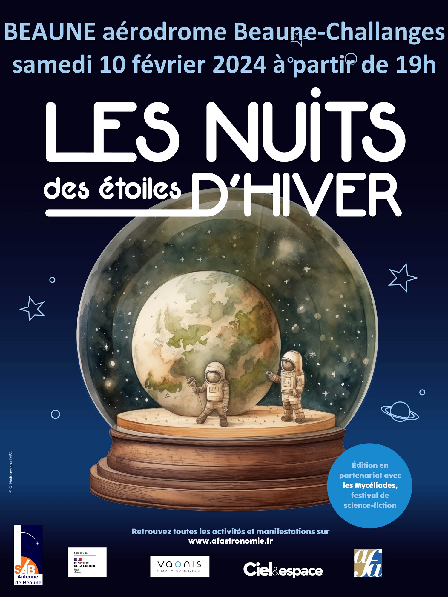 AFFICHE NUITS HIVER Beaune